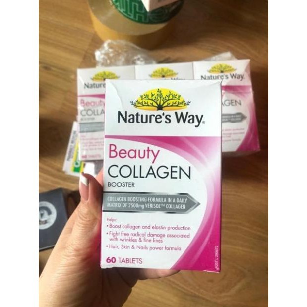 Viên Uống Đẹp Da Beauty Collagen Nature's Way của Úc,60viên