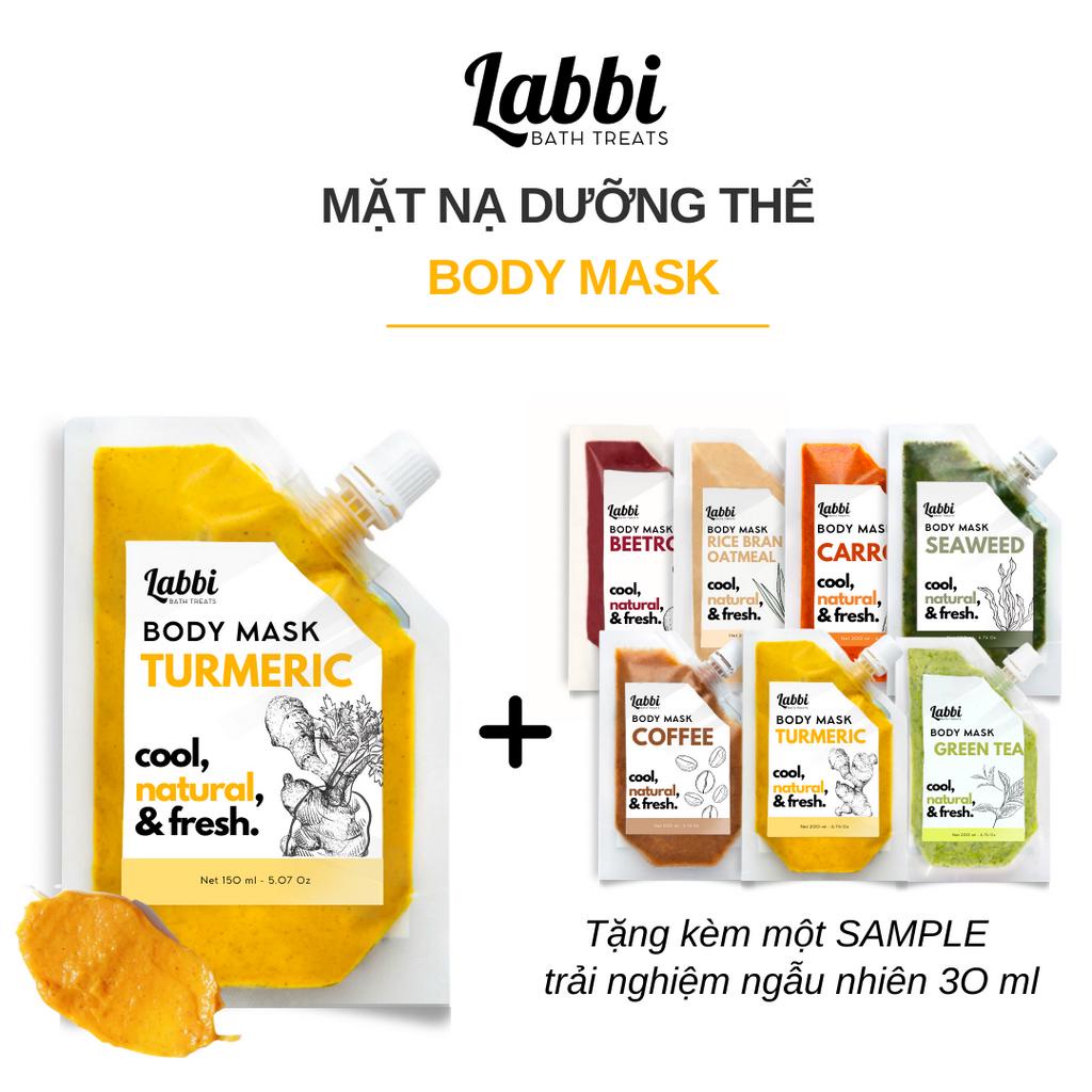 Mặt nạ dưỡng thể Nghệ - TURMERIC BODY MASK - Labbi Bath Treats