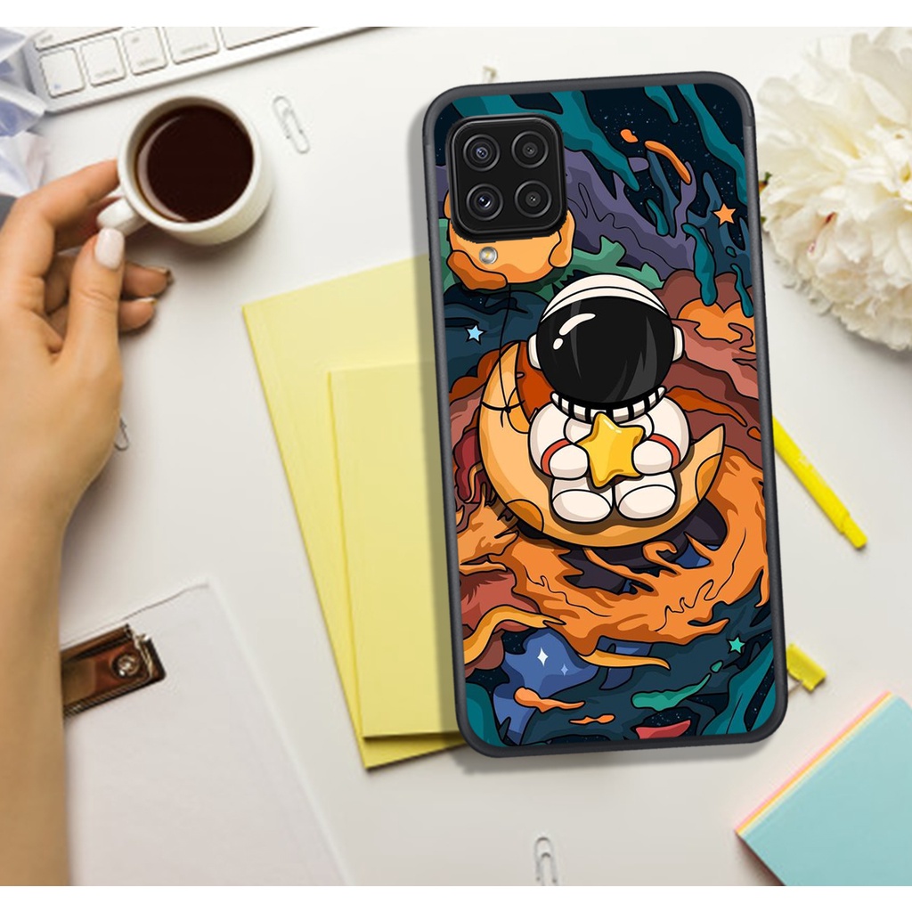 [ SIÊU HOT] ỐP LƯNG SAM-SUNG A12/A22 4G/A22 5G/M32  , IN HÌNH ASTRONAUT PHI-HÀNH-GIA, MÀU SẮC BẮT MẮT