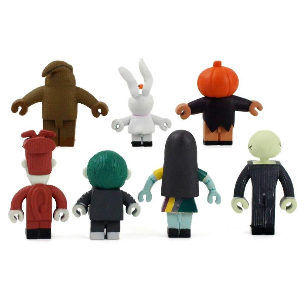 Set 7 Mô Hình Búp Bê Jack Skellington Trang Trí Bảng Điều Khiển