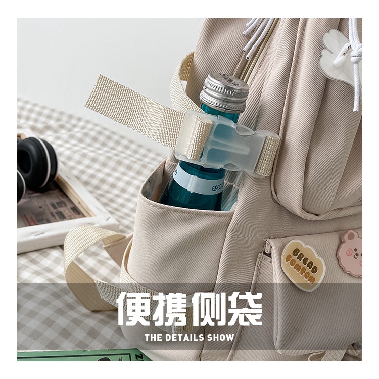 Ba Lô Đi Học Cỡ Lớn Phong Cách Hàn Quốc Cho Nữ