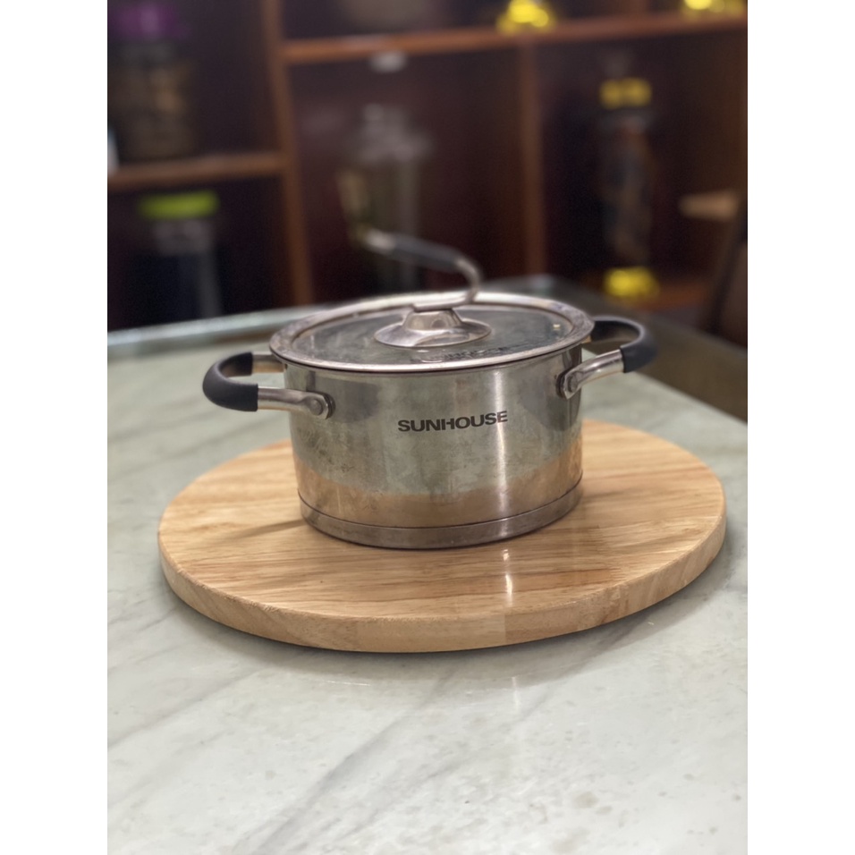 Tấm Gỗ Cao Su Tròn Trang Trí, Làm Mặt Ghế 33 cm