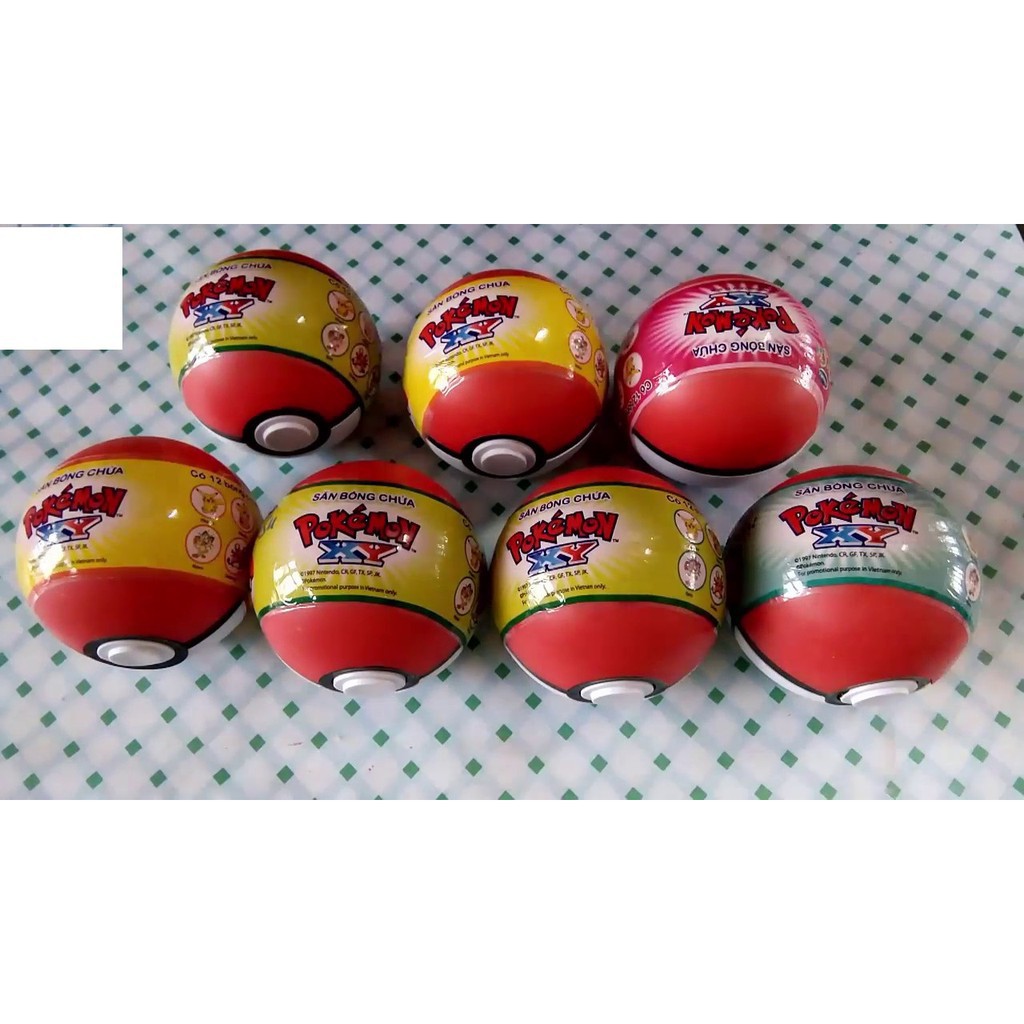 (ĐÃ VỀ HÀNG)SET 5 BÓNG BẮT POKEMON (POKEBALL)