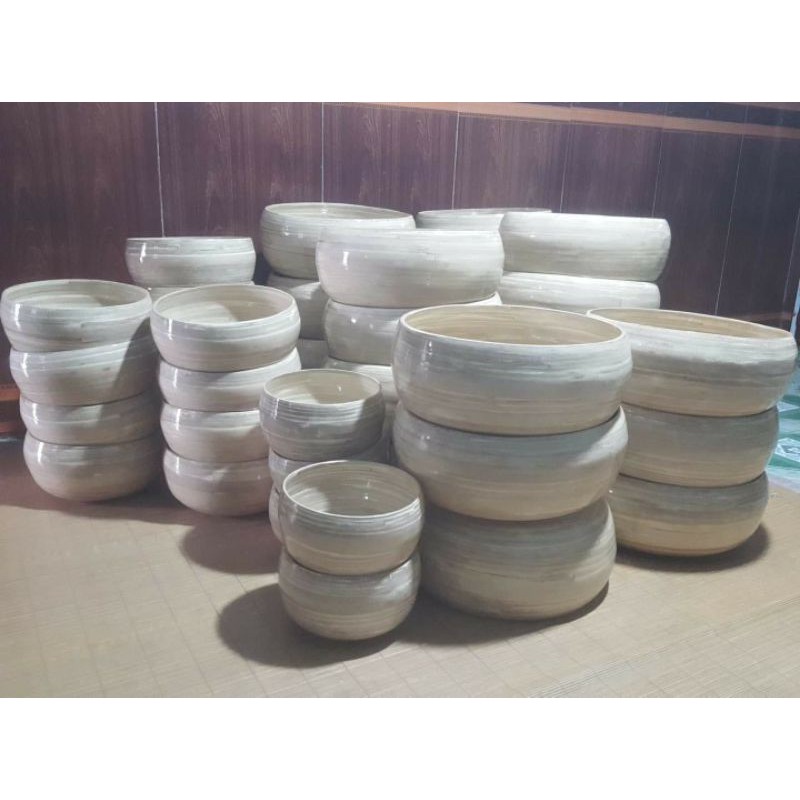 Chậu ngâm chân cốt tre size to D35H14 | BigBuy360 - bigbuy360.vn