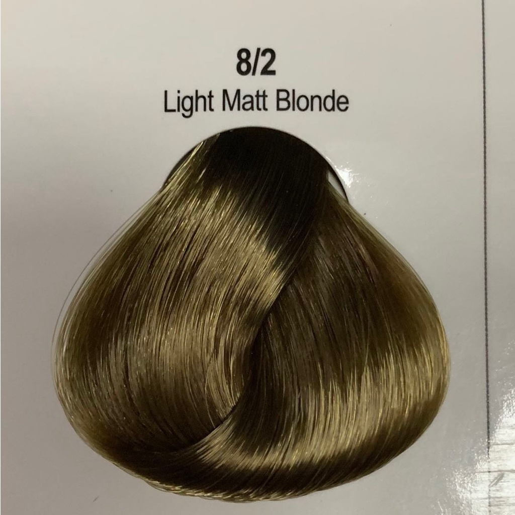 Thuốc Nhuộm Tóc Tại Nhà Màu Nâu Sáng 8/2 Light Matt Blonde Permanent Hair Color