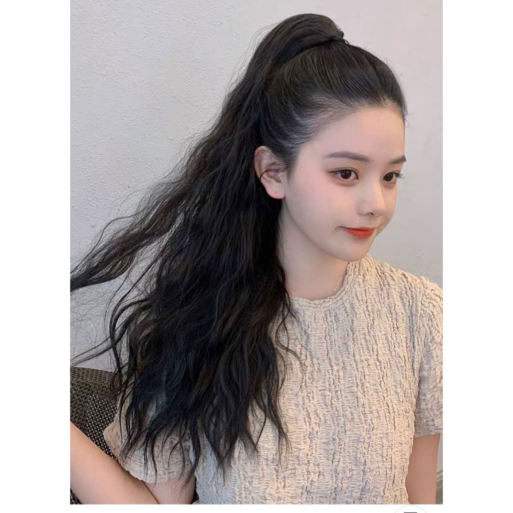 Tóc giả ngoặm ❤FREESHIP🥰 Tóc ngoặm xù sóng n42
