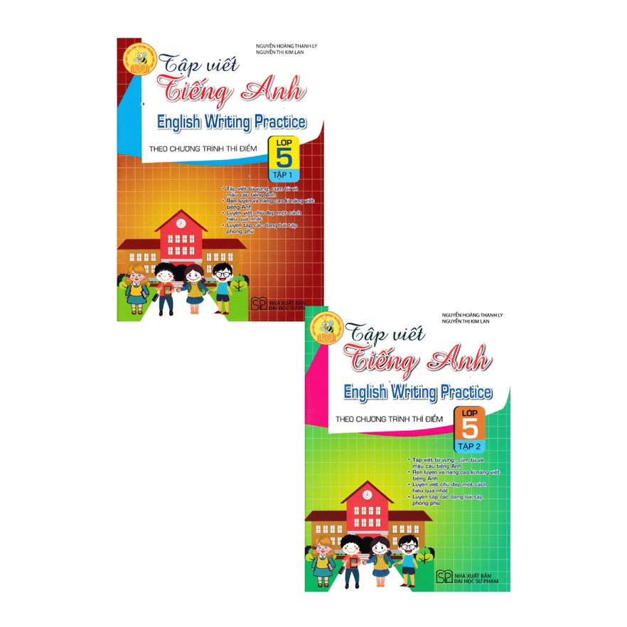Sách - Combo Tập Viết Tiếng Anh Lớp 5 Tập 1+2