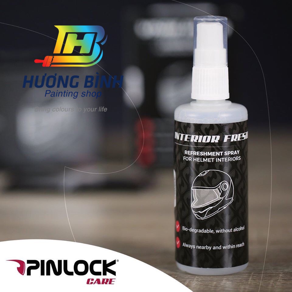 Chai xịt khử mùi mũ bảo hiểm Pinlock Interior Fresh (100ml)