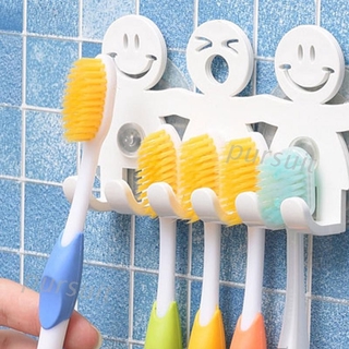 Giá đỡ để bàn chải đánh răng dán tường 5 vị trí