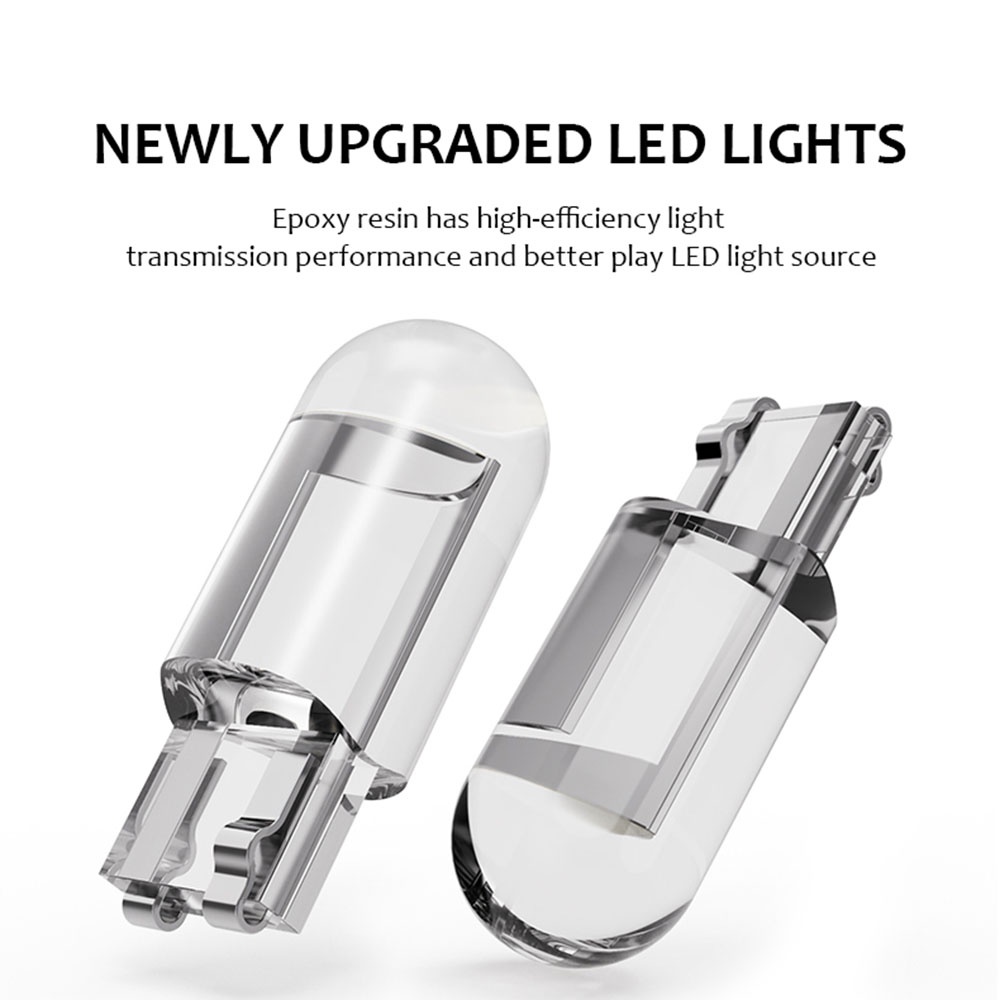 Bộ 10 Bóng Led T10 Siêu Sáng, Đèn Led T10 Lắp Mặt Đồng Hồ, Demi, Xi Nhan Xe Máy, Ô Tô Đủ 7 Màu Lựa Chọn 12V 24V