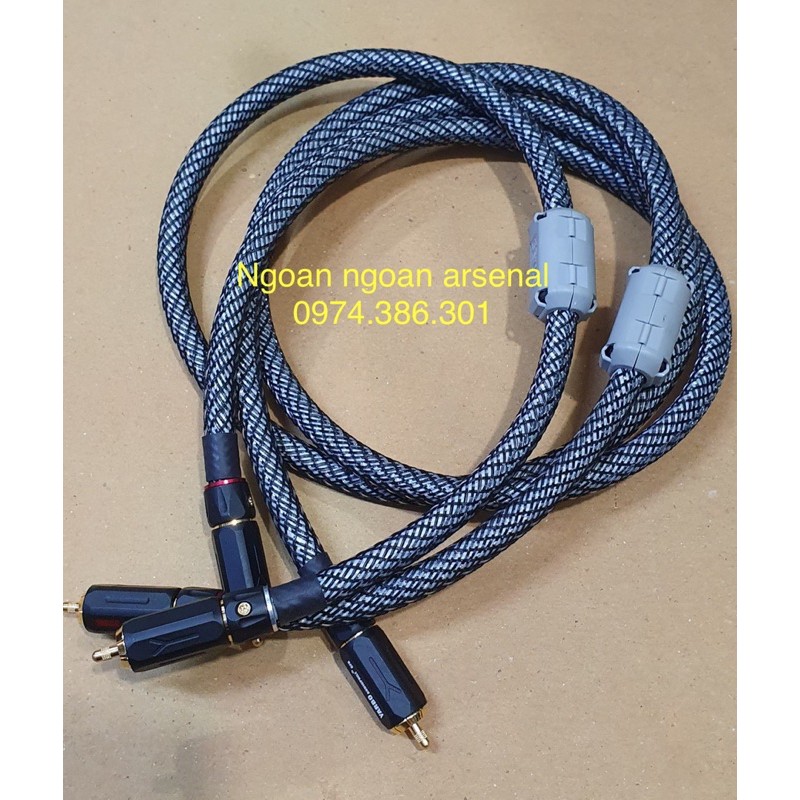 dây tín hiệu âm thanh chuẩn coaxial (audio) hàng cao cấp. báo giá rca hoa sen