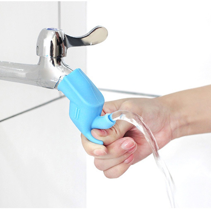 Đầu Nối Dài Vòi Nước Bằng Silicone Thiết Kế Đơn Giản Cho Trẻ Em
