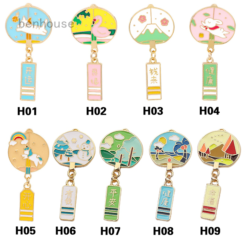 Ghim Cài Áo Kiểu Dáng Hoạt Hình Nhật Bản Xinh Xắn