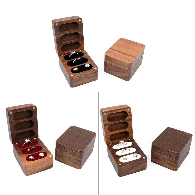 Hộp Gỗ Đựng Trang Sức Thiết Kế Sang Trọng Tiện Dụng