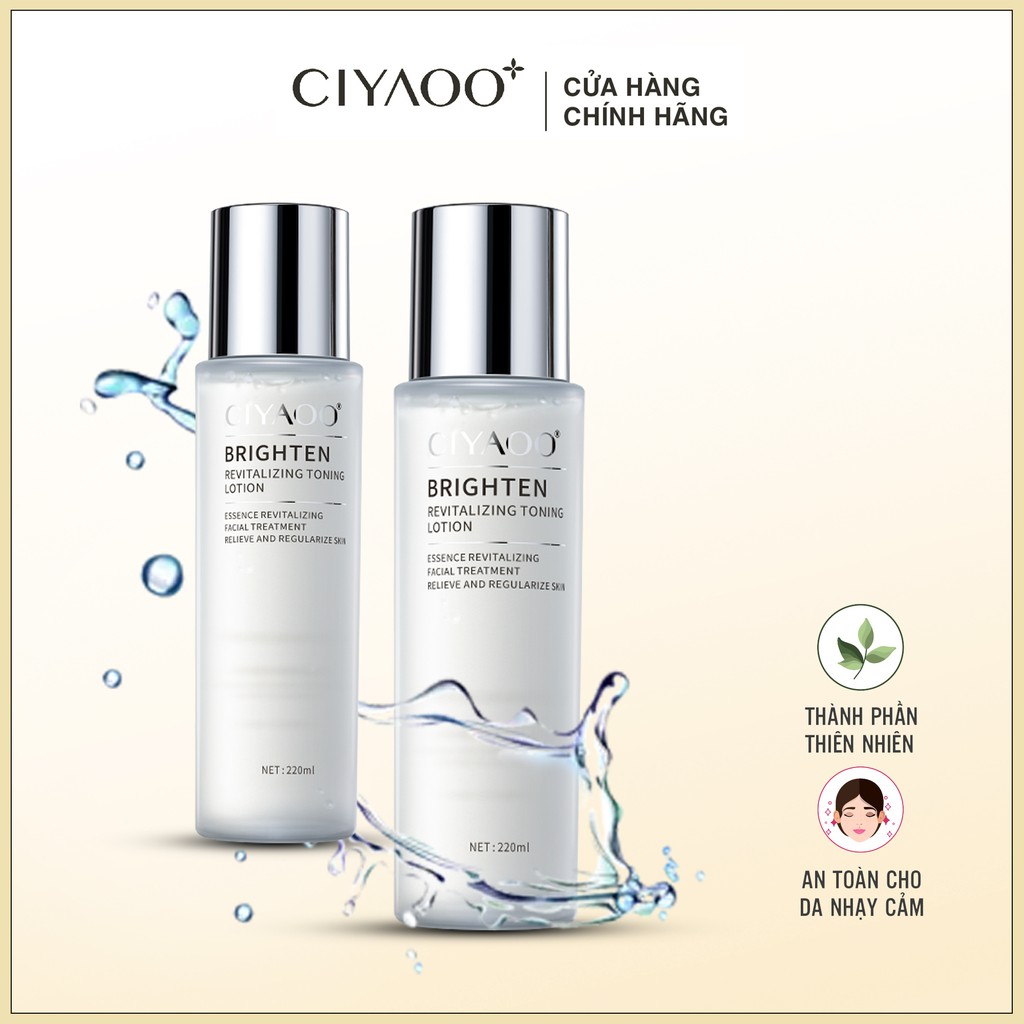 Nước Thần Dưỡng Da CIYAOO Làm Sáng & Trẻ Hóa Da Revitalizing Toning Lotion  220ml | BigBuy360 - bigbuy360.vn