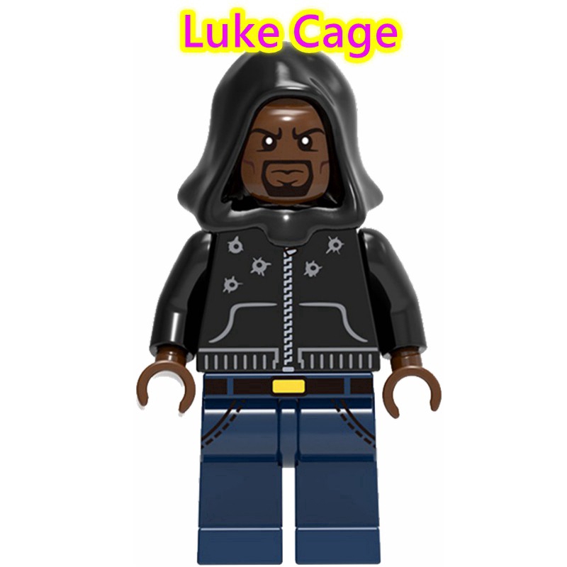 Bộ đồ chơi lắ́p ráp Lego mô hình nhân vật Marvel Avengers Endgame SpiderMan Jessica Jones Luke Cage Hyperion