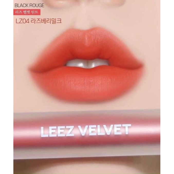 Son kem lì black rouge Leez Velvet Tint mẫu mới