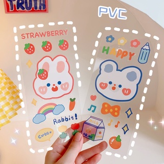 Sticker dán hộp đựng bút, ống cắm bút, hộp đựng cọ trang điểm nhiều màu sắc siêu xinh