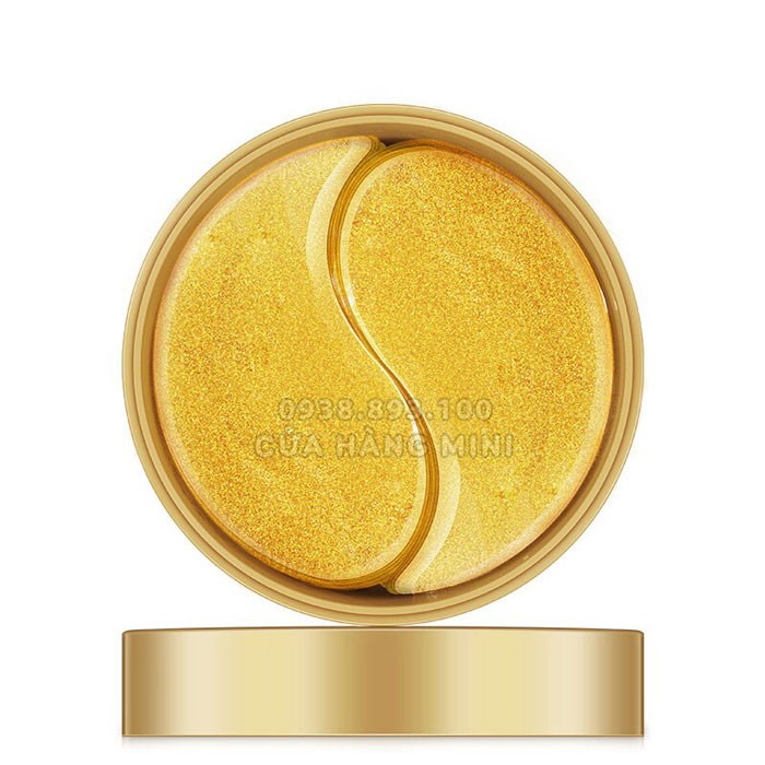 Mặt Nạ Mắt Bioaqua Dưỡng Ẩm Mờ Thâm Phân Tử Vàng 24k  - 60 Miếng
