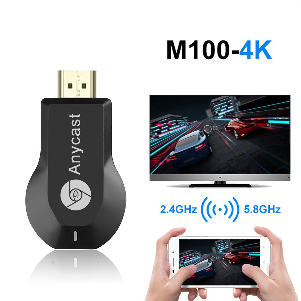 M4 Plus Wireless WiFi Display HDMI Dongle Receiver 1080P HD TV Stick