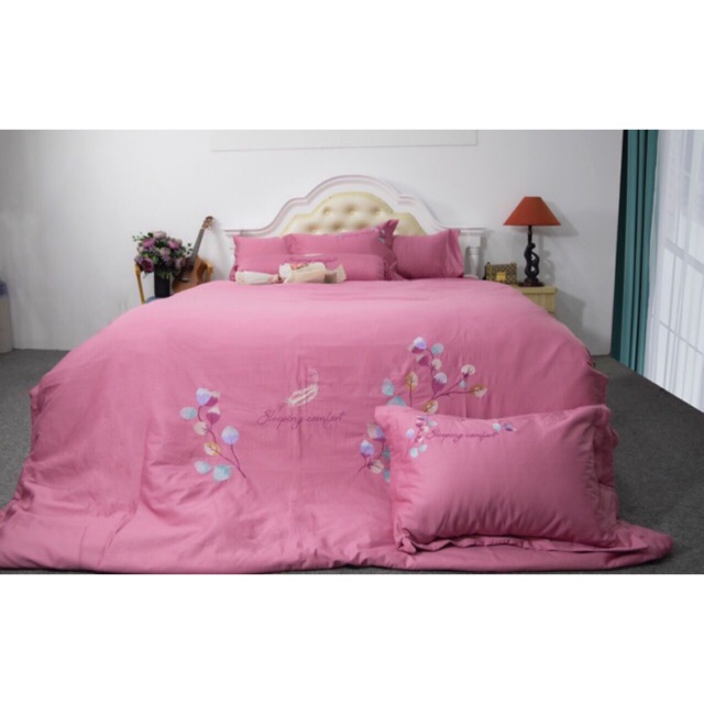 Bộ chăn ga gối satin sleeping comfort