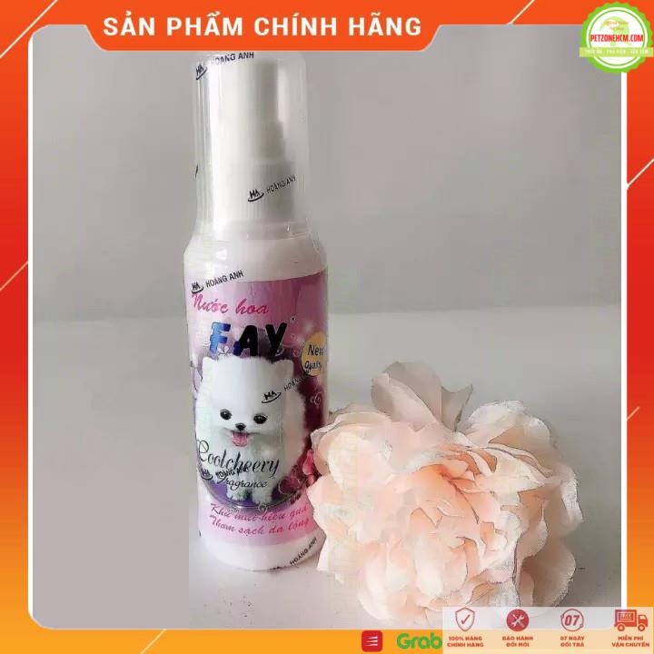 Nước Hoa FAY chó mèo  FREESHIP  90ml Khử mùi | lưu hương | ngừa vi khuẩn | PetZoneHCM