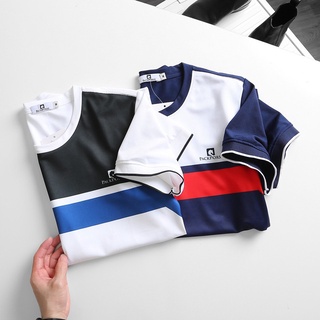 Áo thun Pack sọc tròn M3,Thun cá sấu Poly