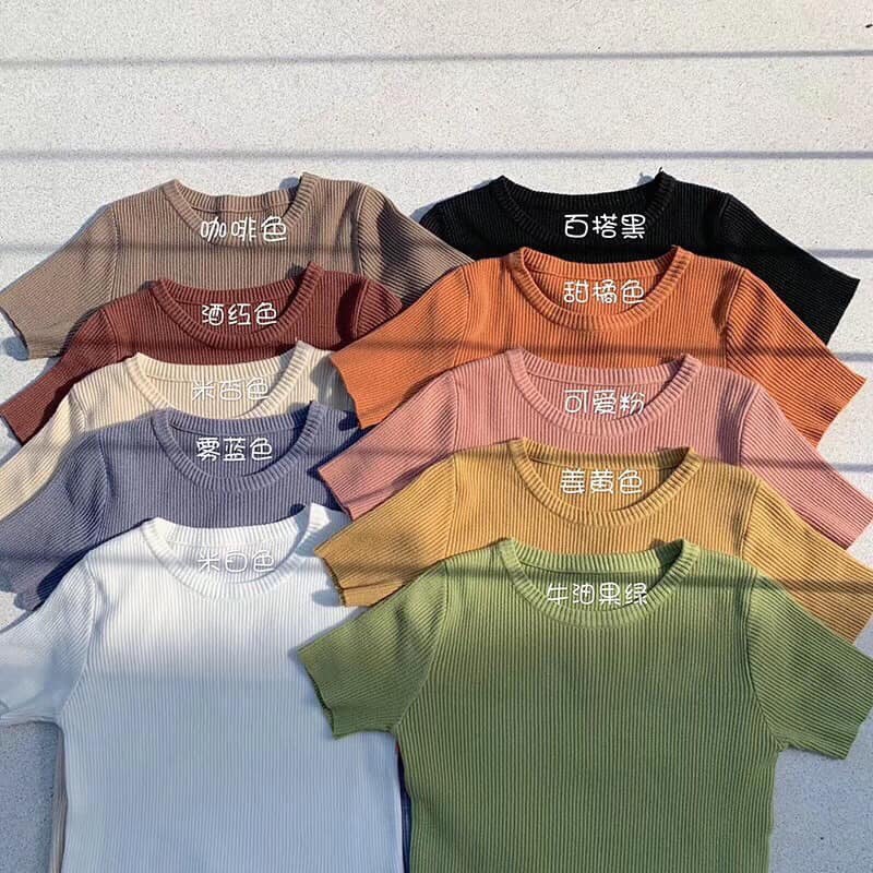 Áo len tăm cổ tròn Quảng Châu chất đẹp | BigBuy360 - bigbuy360.vn