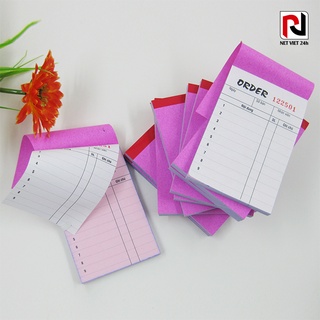 Combo 50 cuốn phiếu order 2 liên "CÓ SỐ NHẢY"