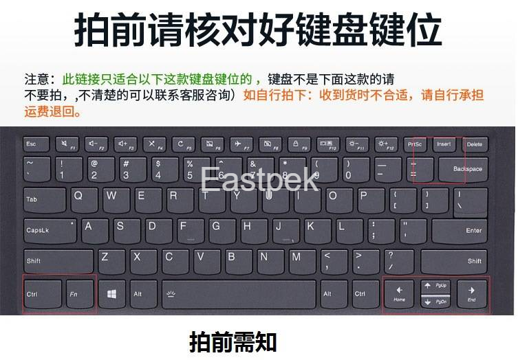 Miếng Dán Bảo Vệ Bàn Phím Cho Laptop Lenovo Ideapad C340 S340 14 Inch C340-14Api C340-14Iwl C340 14iwl 14api