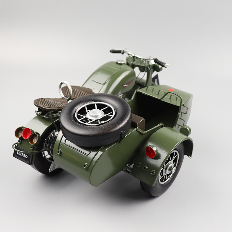Mô Hình Xe Sidecar