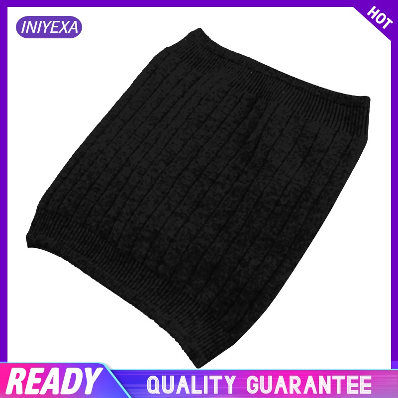 Đai nịt bụng thắt lưng bằng vải Cashmere mềm mại ấm áp hỗ trợ co giãn giữ nhiệt phong cách Unisex