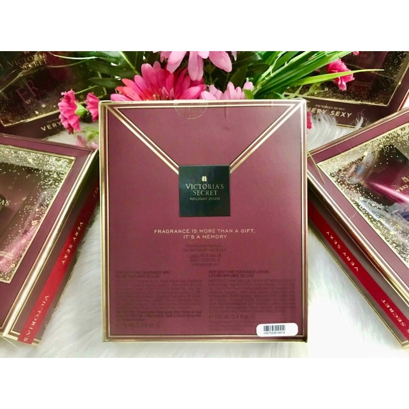 Bộ Nước Hoa Victoria’s Secret Very Sexy Mist & Lotion | BigBuy360 - bigbuy360.vn