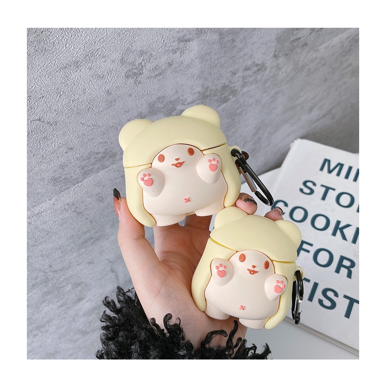 Ốp Bảo Vệ Hộp Đựng Tai Nghe compatible AirPods 3 Thiết Kế Xinh Xắn 2021