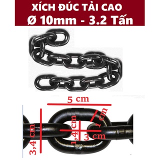 Dây xích đúc tải cao Ø [ 10mm ]
