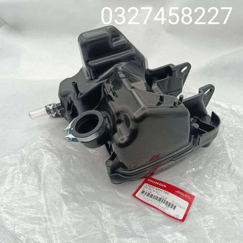 Bộ pô e, hộp bao tử lọc gió WAVE  A, RS, S100, FUTURE 125.... zin honda