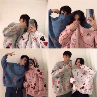 Áo sweater in hình cute