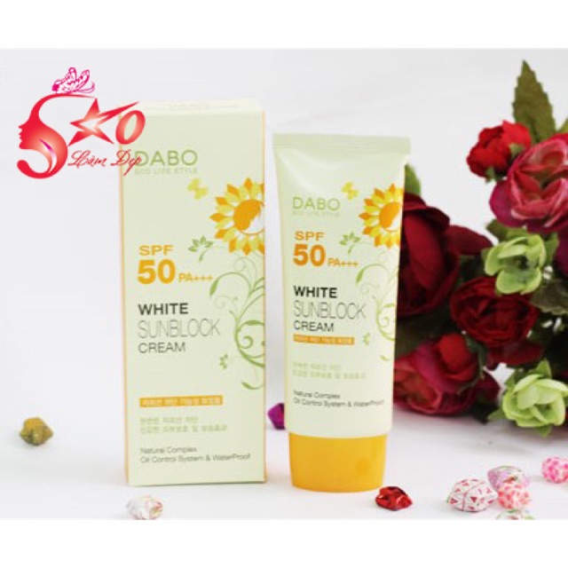 Kem chống nắng DaBo white Sunblock Cream
