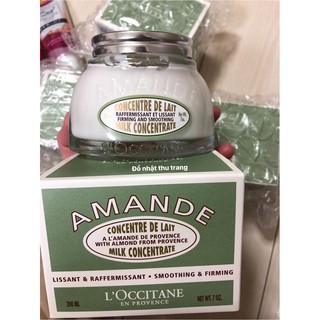 Kem dưỡng thể săn chắc da L'Occitane Almond Milk Concentrate 200ml