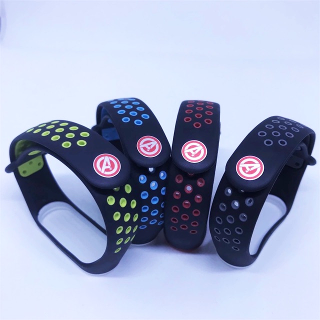 Dây đeo mi band 4 mi band 3 kèm nút khoá và 2 dán màn hình