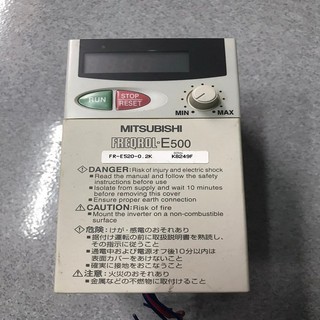 Fr-e520-0.2k biến tần cấp 1 pha hoặc 3 pha 220v 200w mitsubishi