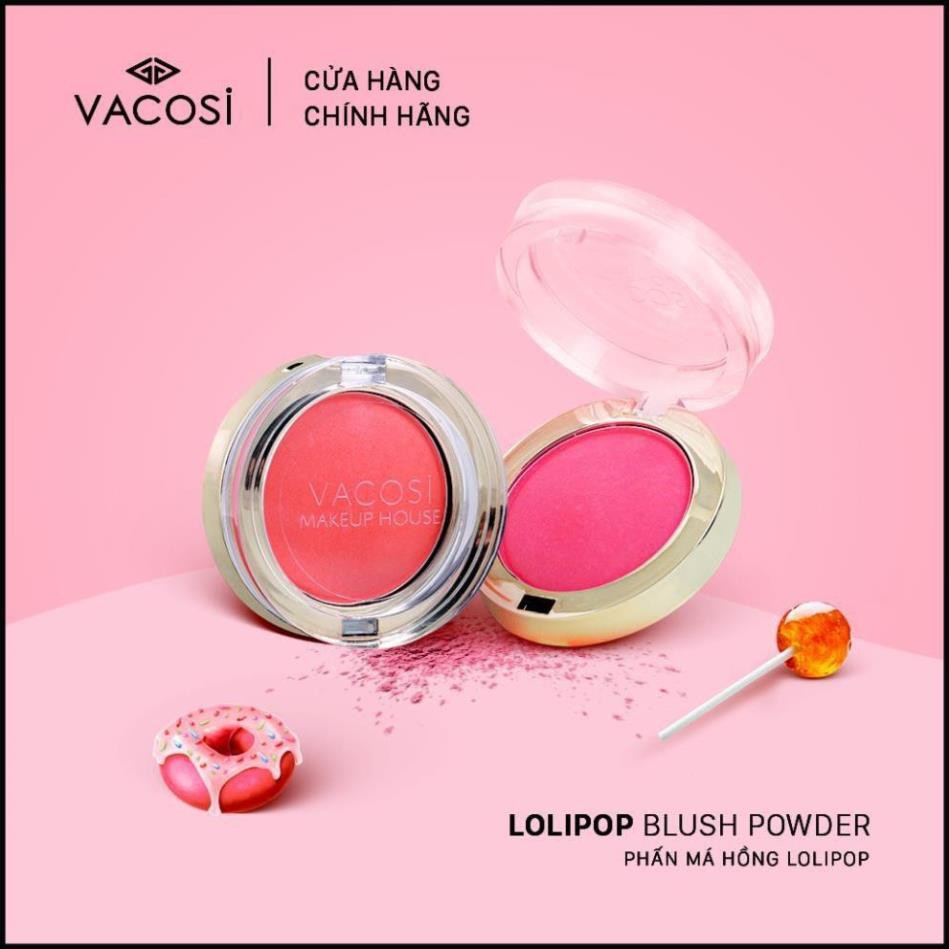 PHẤN MÁ HỒNG LOLIPOP VACOSI  - 11: Maple Sweet