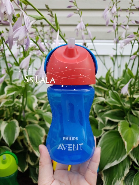 Bình tập uống nước có ống hút Philips Avent 200ml, 300ml