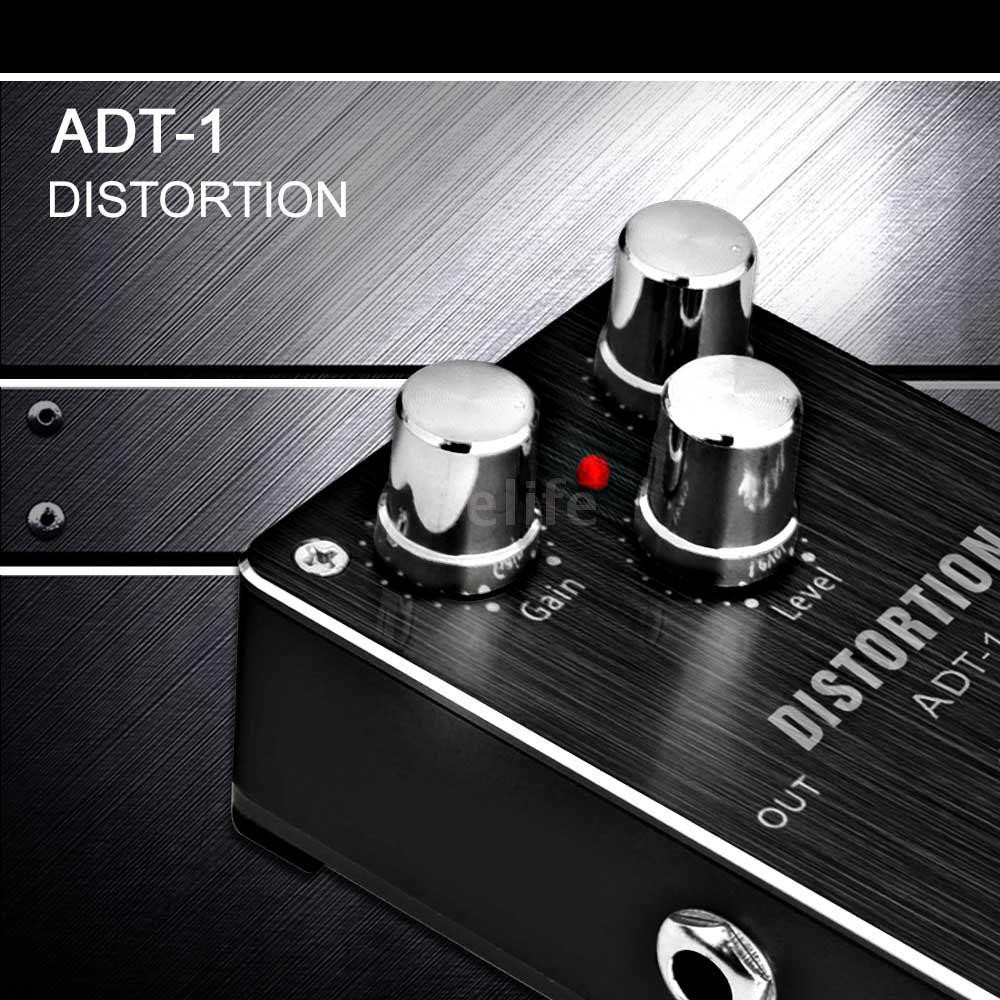 EIFE Aroma ADT-1 Distortion Electric Guitar Effect Pedal Aluminum Alloy Housing True Bypass