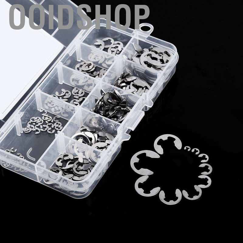 Set 120 Vòng Kẹp Chữ E Bằng Thép Tiện Dụng