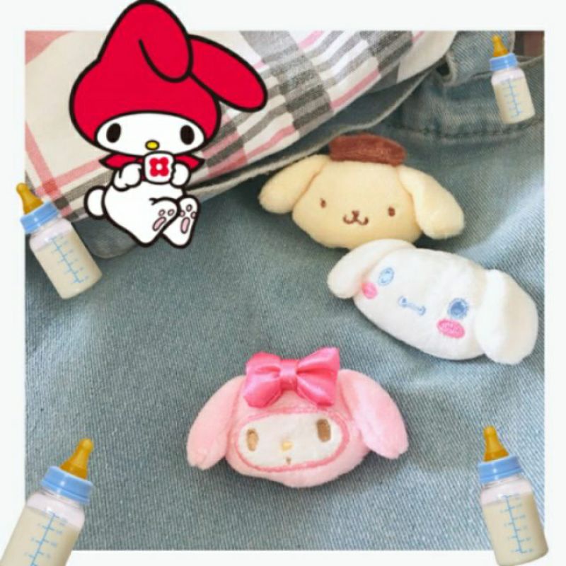 Ghim Cài Ba Lô - Túi Xách Thú Bông Sanrio