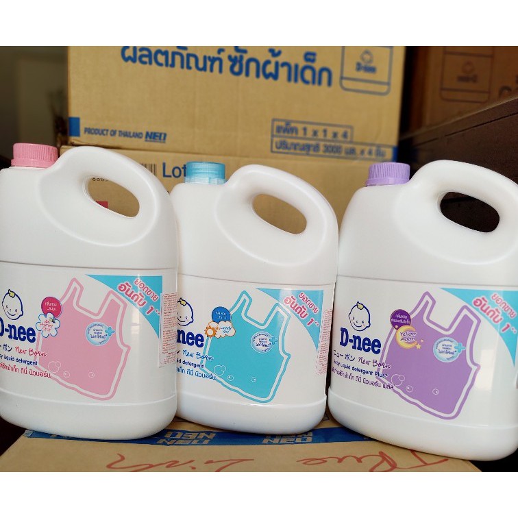 [CHÍNH HÃNG ĐẠI THỊNH] Nước giặt Dnee 3000ml Đủ Màu