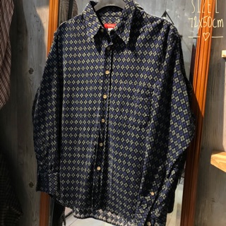 SƠ MI NHUNG VINTAGE (IB ĐỂ LỰA THÊM MẪU)