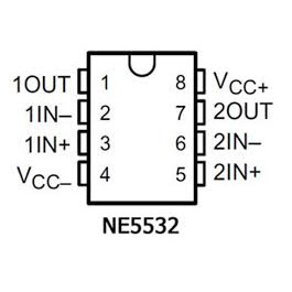 10 CON IC OPAMP NE5532