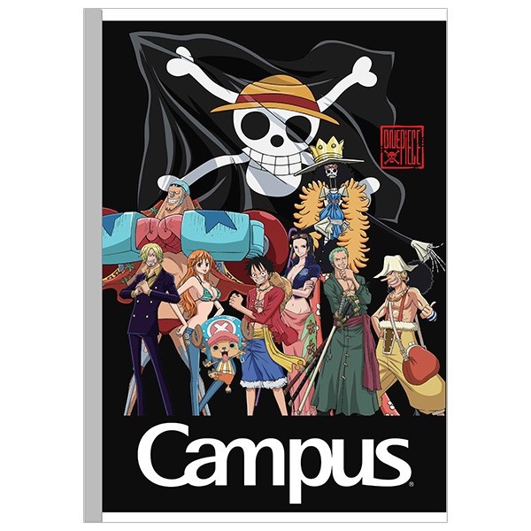 Vở A4 200tr kẻ ngang Campus có chấm ONE PIECE TIME SKIP NB-A40T200-1